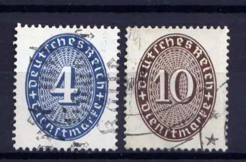 (4315) Deutsches Reich Dienst Nr.130/1        O  gestempelt