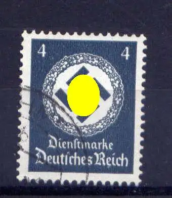 (4325) Deutsches Reich Dienst Nr.167        O  gestempelt