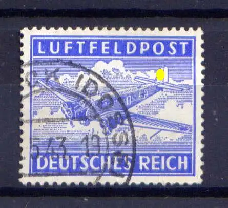 (4333) Deutsches Reich Feldpost Nr.1 A        O  gestempelt