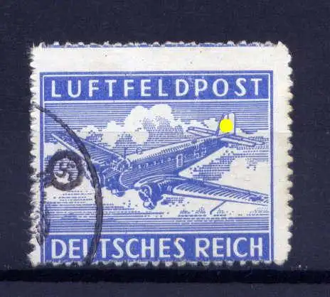 (4334) Deutsches Reich Feldpost Nr.1 B        O  gestempelt