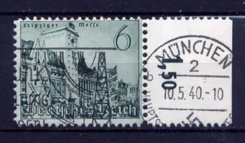 (4343) Deutsches Reich Nr.740 Rand        O  gestempelt