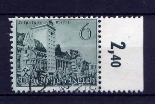 (4344) Deutsches Reich Nr.740 Rand        O  gestempelt