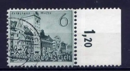 (4346) Deutsches Reich Nr.740 Rand        O  gestempelt