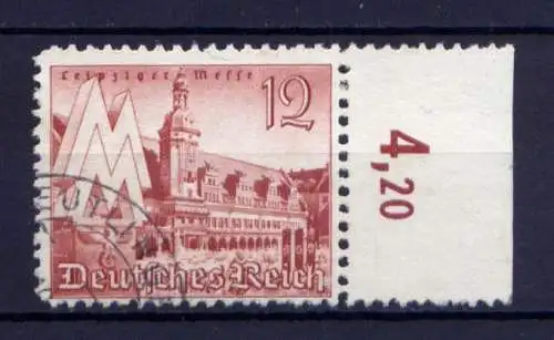 (4348) Deutsches Reich Nr.741 Rand        O  gestempelt