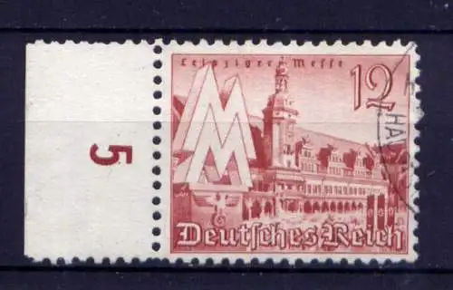 (4352) Deutsches Reich Nr.741 Rand        O  gestempelt