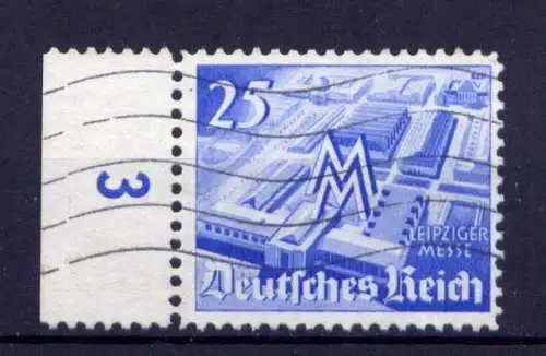 (4357) Deutsches Reich Nr.742 Rand        O  gestempelt
