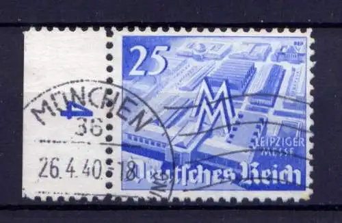 (4358) Deutsches Reich Nr.742 Rand        O  gestempelt