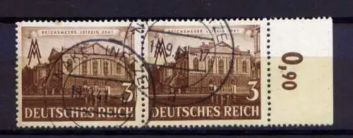 (4369) Deutsches Reich Nr.764 Paar Rand        O  gestempelt
