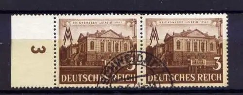 (4371) Deutsches Reich Nr.764 Paar Rand        O  gestempelt