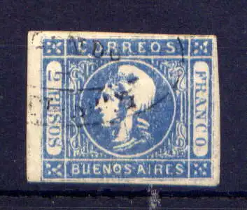 (528) Argentinien Buenos Aires Nr.13         O  gestempelt