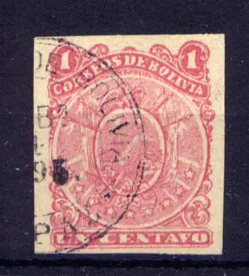 (303) Bolivien Nr.33 U        O  gestempelt