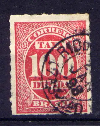 (781) Brasilien Porto Nr.4        O  gestempelt