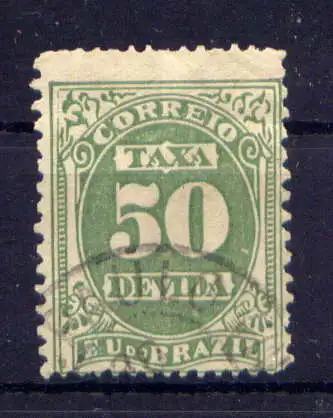 (785) Brasilien Porto Nr.20        O  gestempelt