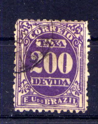 (786) Brasilien Porto Nr.22        O  gestempelt