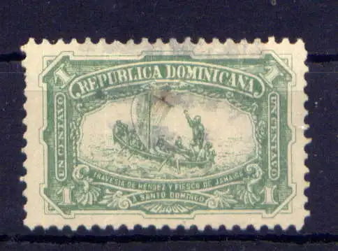 (022) Dominikanische Republik Nr.74        O  gestempelt 