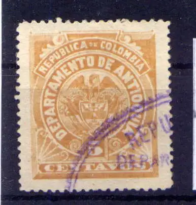 (730) Kolumbien Antioquia Nr.98         O  gestempelt