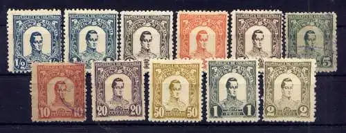 (731) Kolumbien Antioquia Nr.106/16        O  gestempelt + (*)  ohne Gummierung