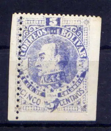 (745) Kolumbien Bolivar Nr.35        (*)  ohne Gummierung
