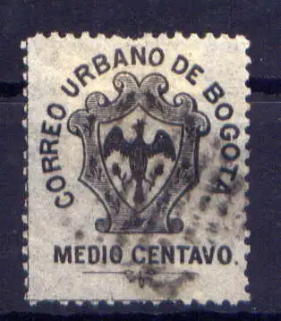 (760) Kolumbien Bogota Nr.1        O  gestempelt