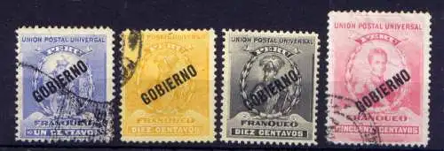 (506) Peru Dienst Nr.21/4          O  gestempelt