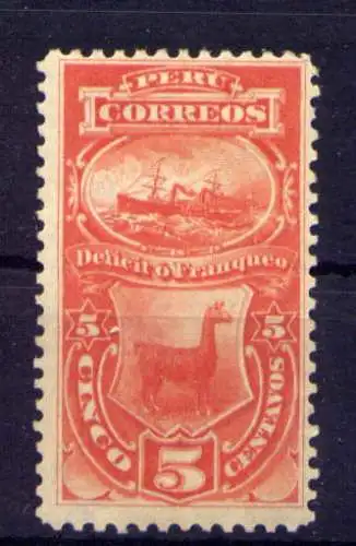 (507) Peru Porto Nr.1 II          *  ungebraucht