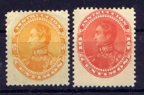 (472) Venezuela Stempelmarke Nr.80 + 81          *  ungebraucht