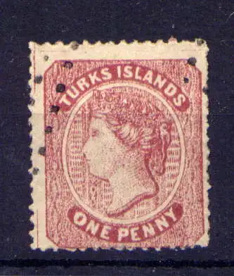 (001) Turks und Caicos Inseln Nr.1          O  gestempelt