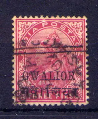 (010) Indien Gwalior Nr.29           O  gestempelt