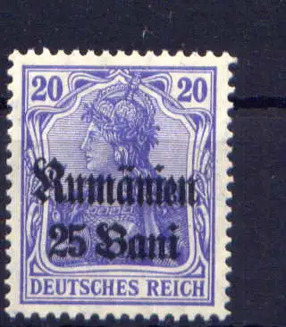 (017) Deutsche Post in Rumänien Nr.11        **  postfrisch