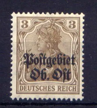 (003) Postgebiet Ob. Ost Nr.2          **  postfrisch