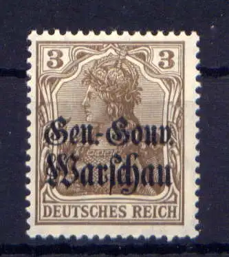 (020) Deutsche Post in Polen Nr.7          **  postfrisch