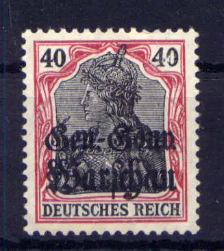(027) Deutsche Post in Polen Nr.15          (*)  ohne Gummierung