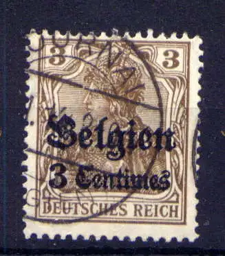 (026) Post in Belgien Nr.1        O  gestempelt
