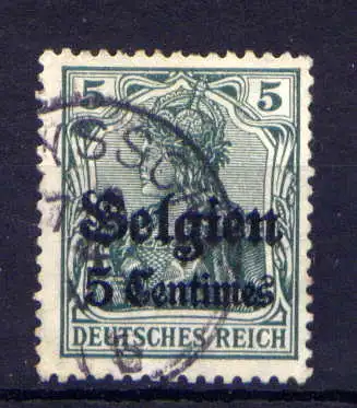 (027) Post in Belgien Nr.2        O  gestempelt