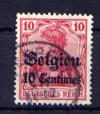 (030) Post in Belgien Nr.3        O  gestempelt
