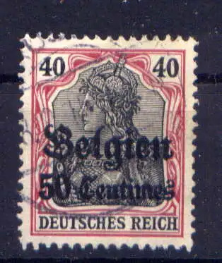 (034) Post in Belgien Nr.5        O  gestempelt