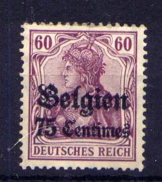 (035) Post in Belgien Nr.6        *  ungebraucht