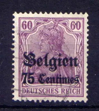 (036) Post in Belgien Nr.6        O  gestempelt