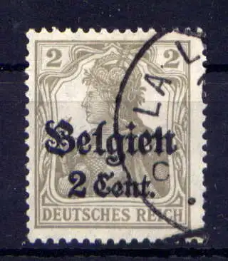 (039) Post in Belgien Nr.10        O  gestempelt
