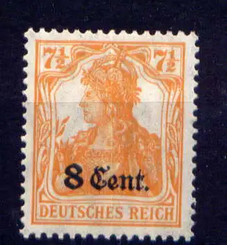 (055) Etappengebiet Belgien Nr.3        **  postfrisch