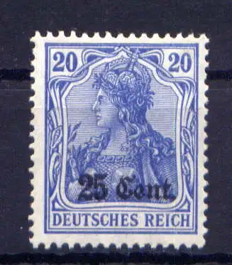 (058) Etappengebiet Belgien Nr.6        *  ungebraucht