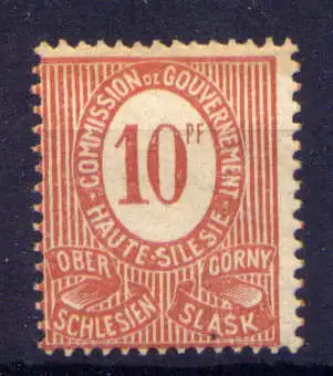 (001) Oberschlesien Nr.4                         * ungebraucht             