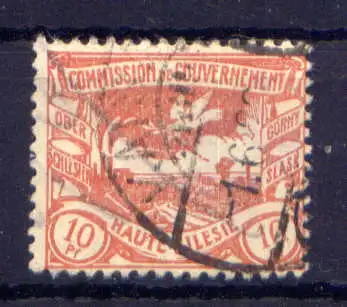 (006) Oberschlesien Nr.16                         O  gestempelt