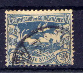 (008) Oberschlesien Nr.19                         O  gestempelt