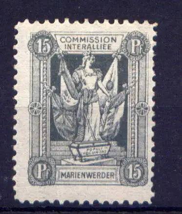 (017) Marienwerder Nr.3                         *  ungebraucht