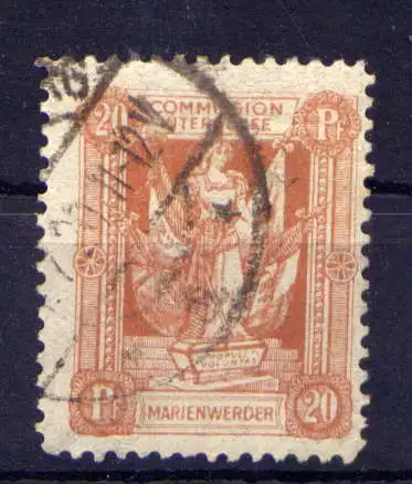 (019) Marienwerder Nr.4                         O  gestempelt