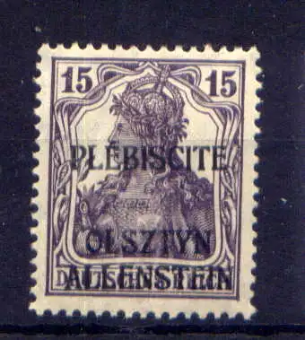 (003) Allenstein Nr.3                         *  ungebraucht