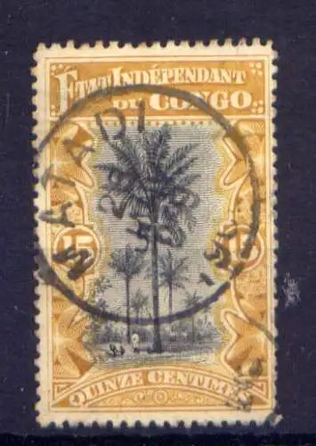 (003) Belgisch - Kongo Nr.22          O  gestempelt