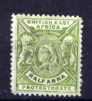 (001) Britisch Ostafrika Nr.58          O  gestempelt
