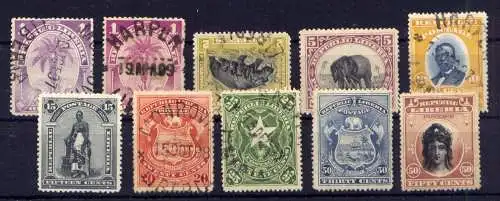 (003) Liberia Nr.45/53          O  gestempelt + (*)  ohne Gummierung